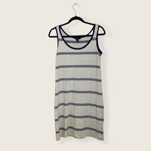 🦋 4 for 20 🦋 Tommy Hilfiger Striped Tank Top Dress - Medium - Blue & Gray